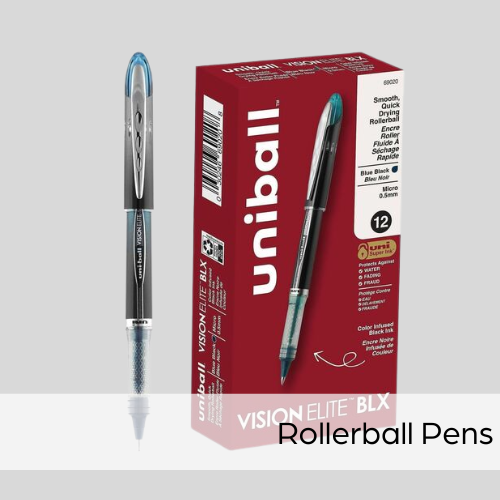 Rollerball pens selection